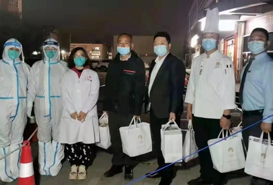 抗疫馳援，我們在行動： 協(xié)會會員單位-內(nèi)蒙古女神餐飲娛樂有限公司